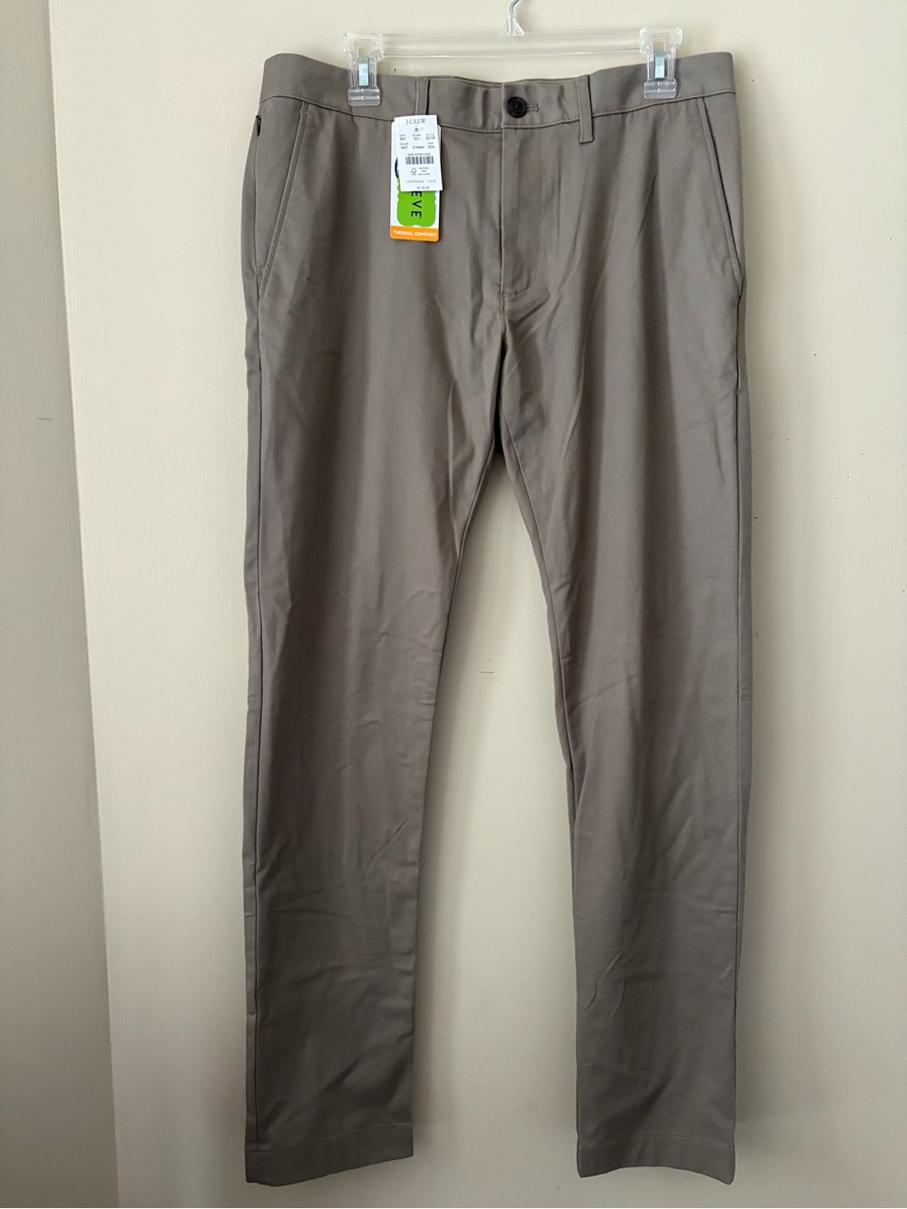 J. Crew Flex  Men’s Slim Fit Chinos in Tan Sz. 32*34 New